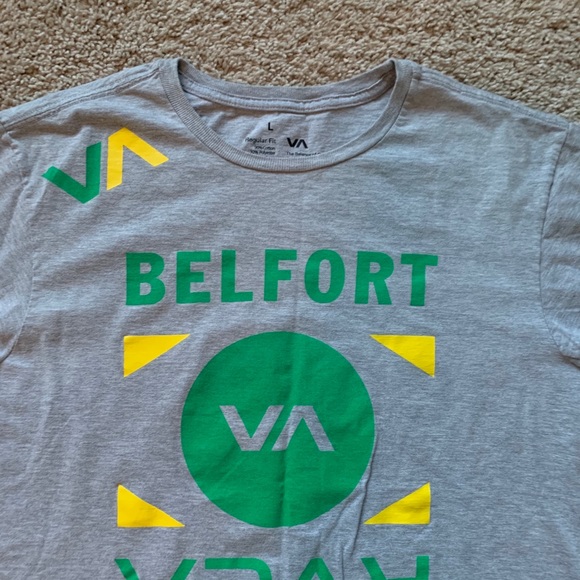 Gray RVCA Shirt - Picture 2 of 5